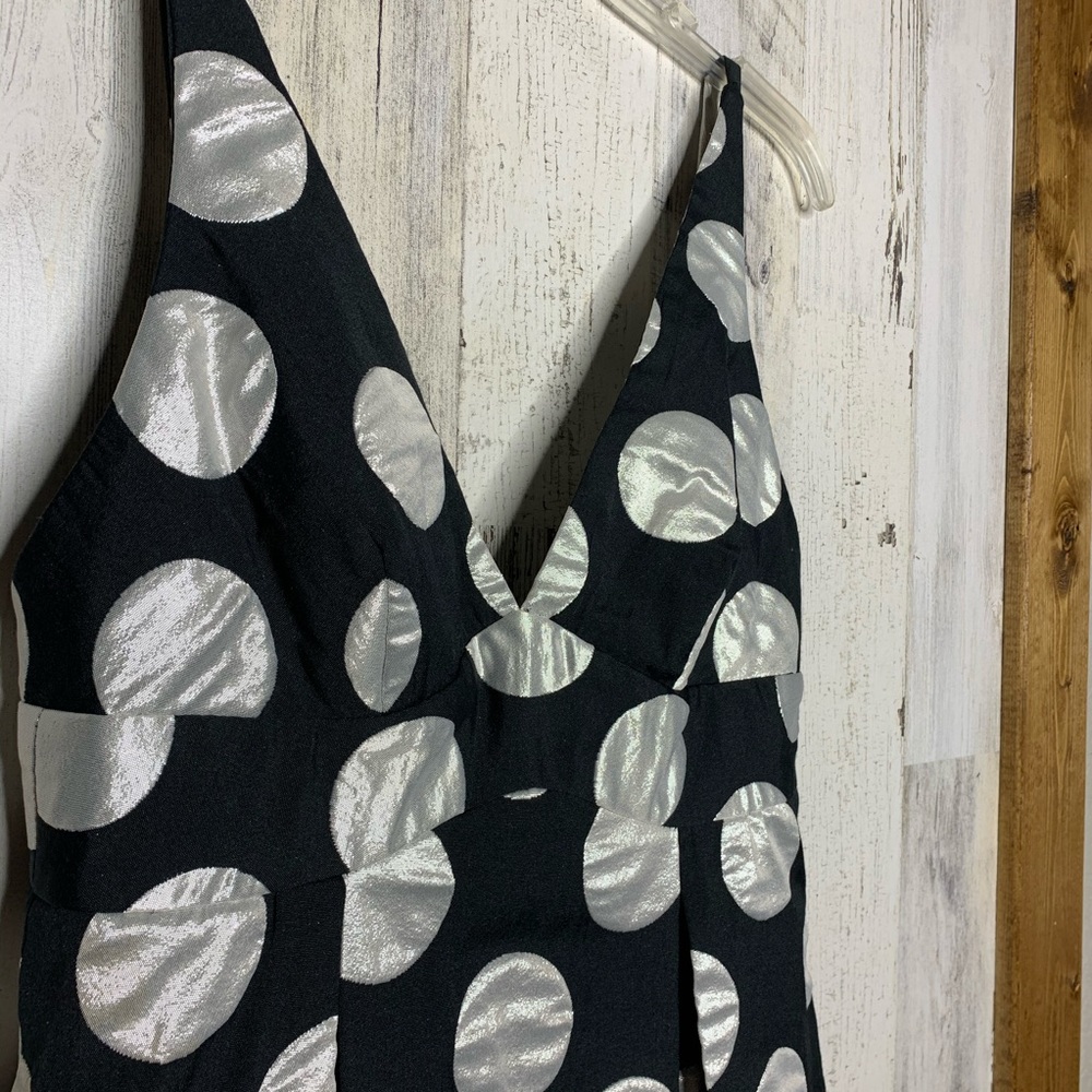 MILLY of New York polka dot dress size 0 black - Picture 6 of 6